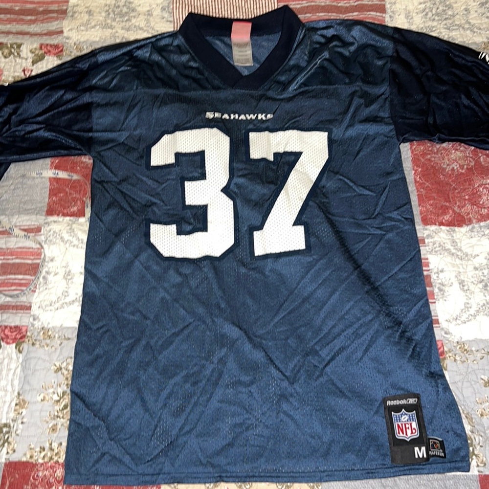 Vintage Reebok Shaun Alexander 37 Seattle Seahawks jersey medium